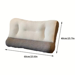 Knitted Fabric Neck Pillow for Neck Pain Relief & Spine Alignment