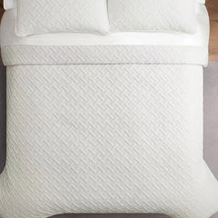 Soft Solid Bedspread for Bedroom and Dorm Room Decor