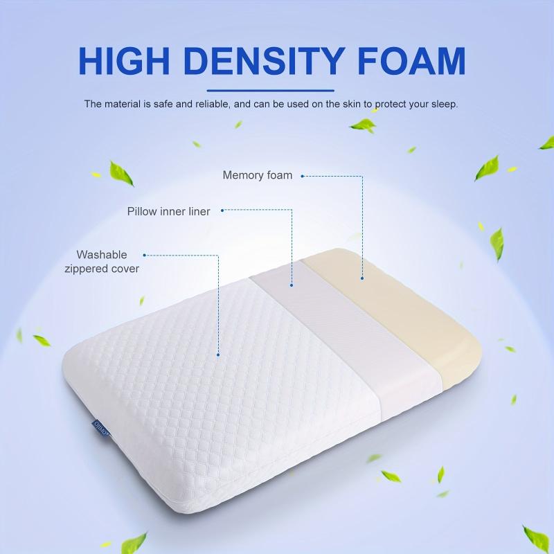 Memory Foam Cervical Pillow for Neck Pain Relief