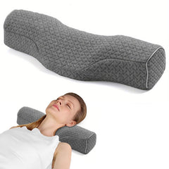 Ergonomic Cervical Neck Pillow Memory Foam Bolster Pillow