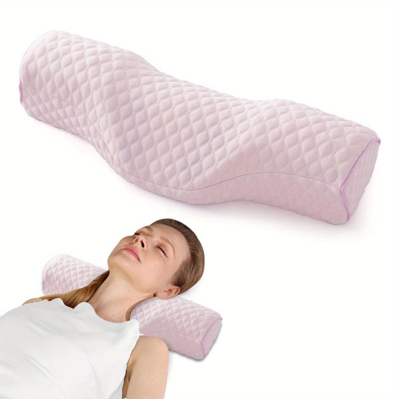 Ergonomic Cervical Neck Pillow Memory Foam Bolster Pillow