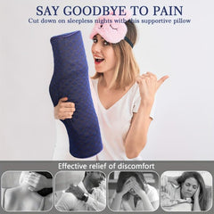 Ergonomic Cervical Neck Pillow Memory Foam Bolster Pillow