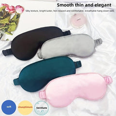Silk Sleep Eye Mask Double-Sided Blackout Goggles