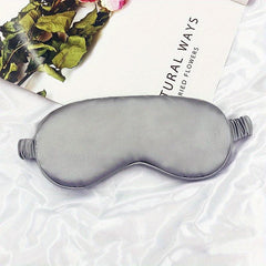 Silk Sleep Eye Mask Double-Sided Blackout Goggles