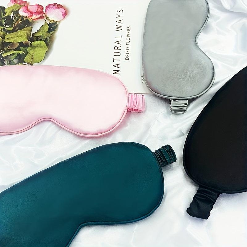 Silk Sleep Eye Mask Double-Sided Blackout Goggles