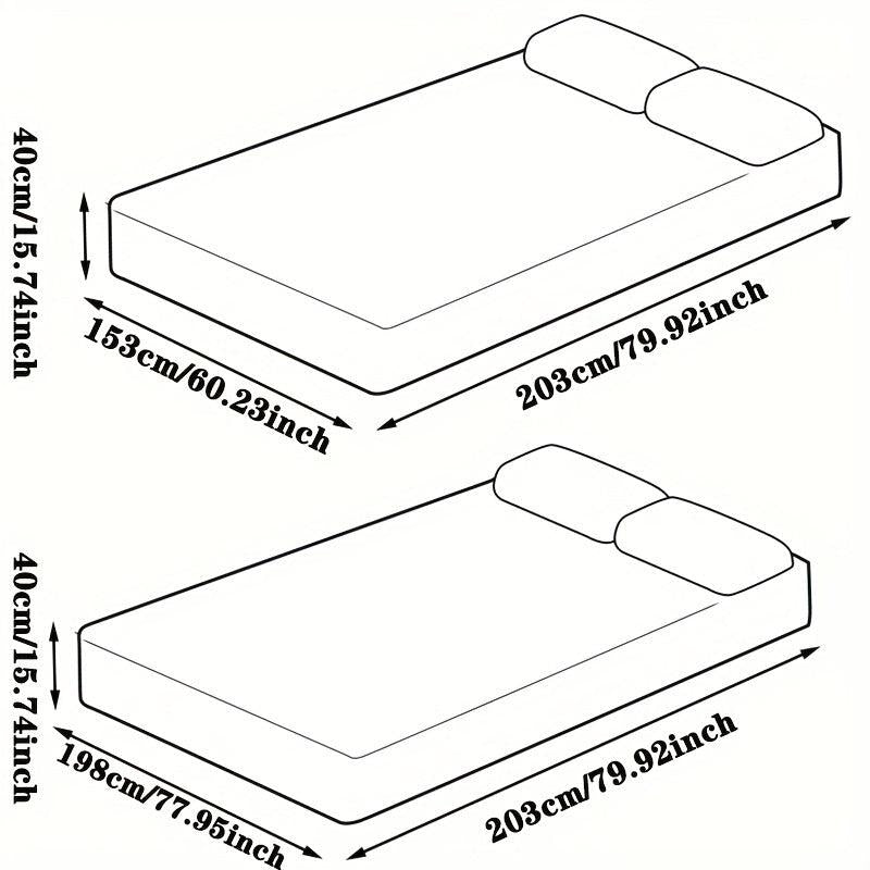 Waterproof Double Bed Fitted Sheet Mattress Protector