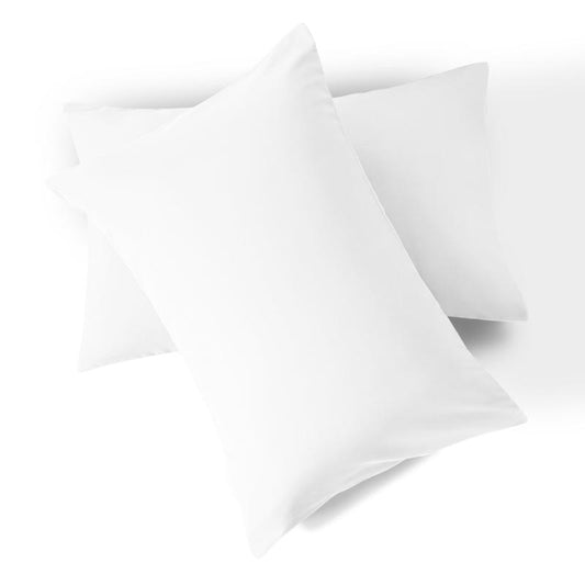 Microfiber Pillowcases Pair Envelope Closure Solid Pillow Caces