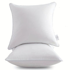 2pcs Square Sofa Pillow Insert Decorative Pillow Insert for Bedroom Dorm Room