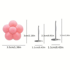 8pcs Rose Pattern Quilt Fixers Bed Sheet Quilt Anti-slip Safety Clips