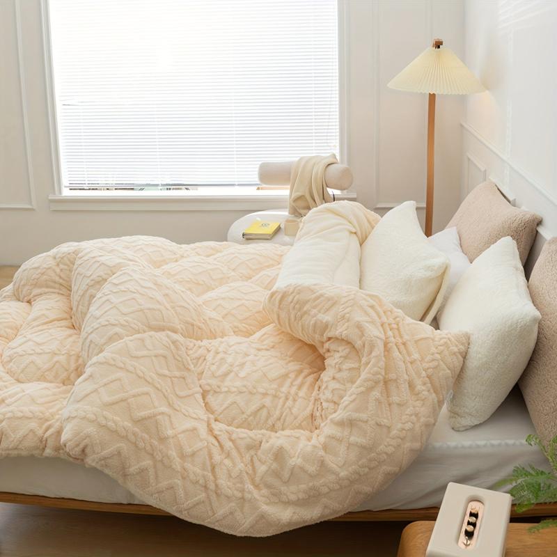 Taffeta Down Comforter Insert All Season Ultra Soft Breathable Duvet