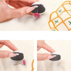 8pcs Quilt Sheet Panda Rose Clips Anti-slip Fixing Buckles
