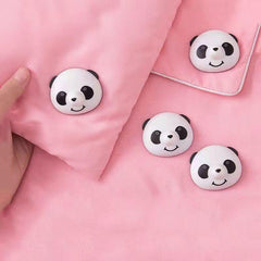 8pcs Quilt Sheet Panda Rose Clips Anti-slip Fixing Buckles