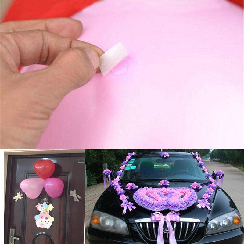 100pcs Balloon Attachment Glue Dot Stick Ceiling Wall Stickers