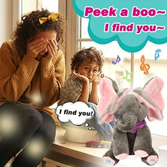 Hide and Seek Elephant Plush Toy