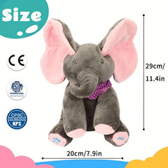 Hide and Seek Elephant Plush Toy