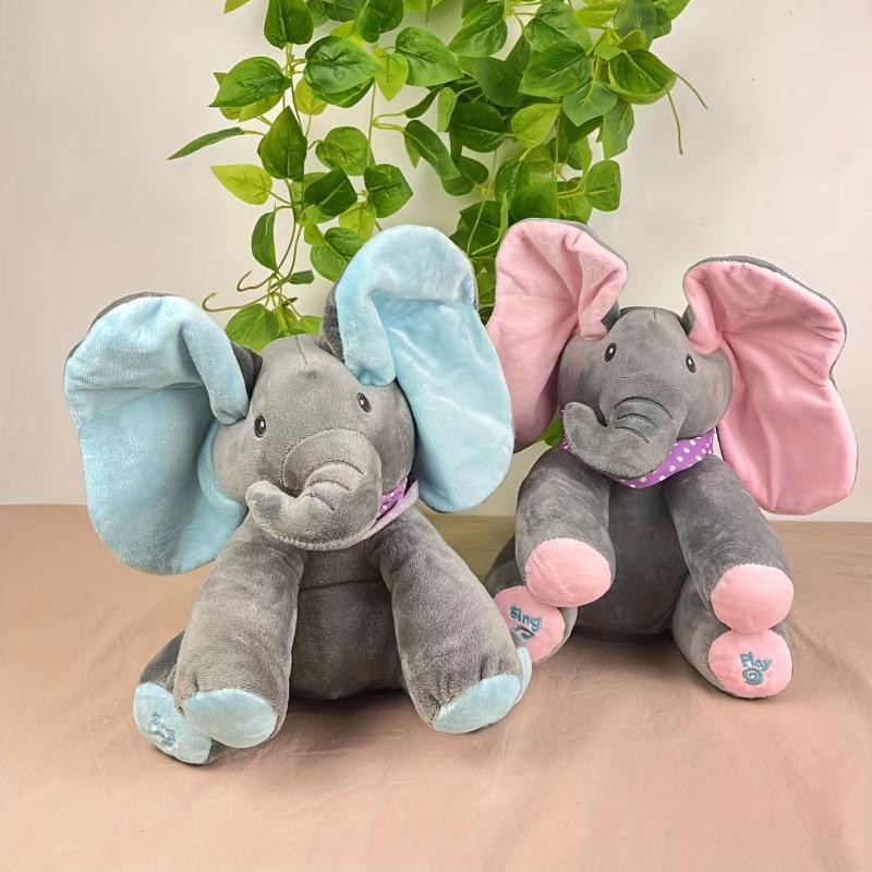 Hide and Seek Elephant Plush Toy