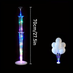 Luminous Balloon Column Stand Kit Table Centrepiece Decoration