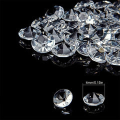1500pcs Acrylic Rhinestones Wedding Decorations