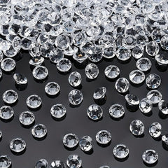 1500pcs Acrylic Rhinestones Wedding Decorations