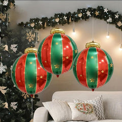 2pcs 68 Large Christmas Hanging Balloons Party Decorations