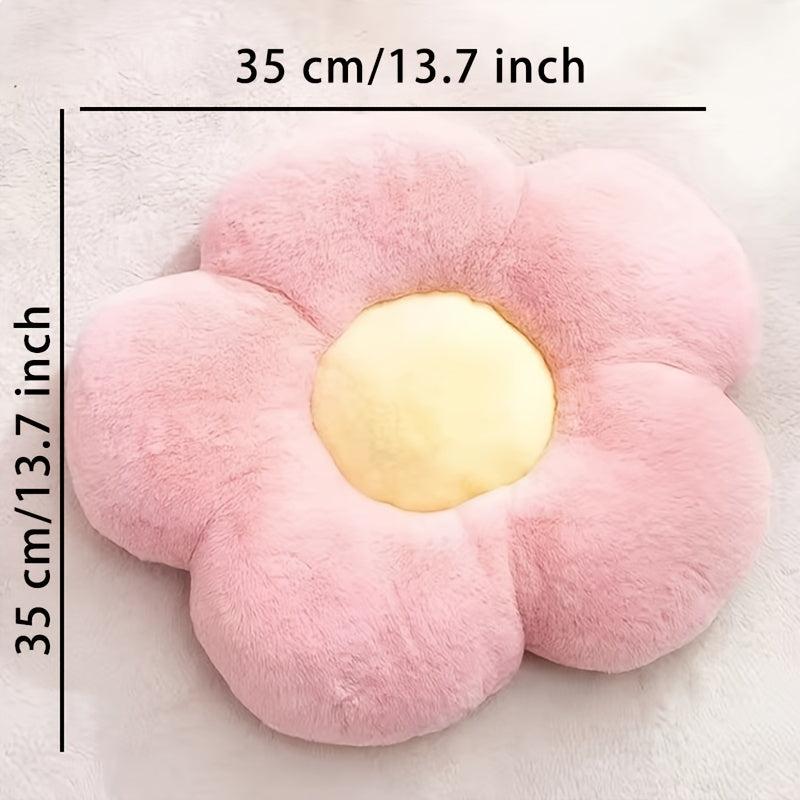 Flower Shaped Pillow Seating Cushion for Room Decor