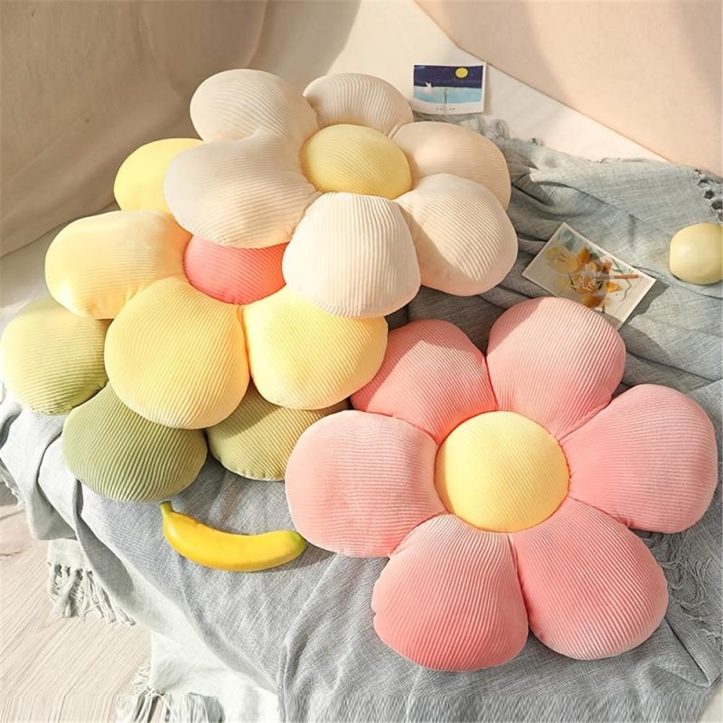 Flower Shaped Pillow Seating Cushion for Room Decor