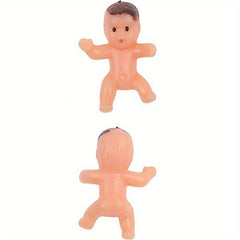 60pcs Mini Plastic Babies Dolls for Baby Shower Party Favors, Ice Cube Game