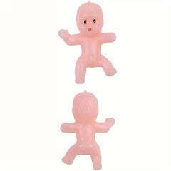 60pcs Mini Plastic Babies Dolls for Baby Shower Party Favors, Ice Cube Game