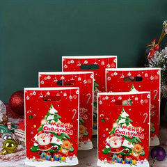 10pcs Christmas Beaded Gift Bag Wedding Birthday Party Craft Supplies