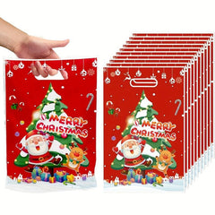 10pcs Christmas Beaded Gift Bag Wedding Birthday Party Craft Supplies