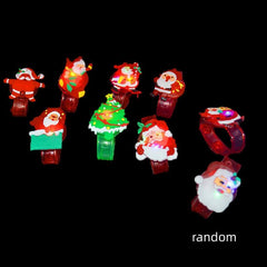 10pcs Halloween Luminous Watch With Led Glitter Wristband Toy Set