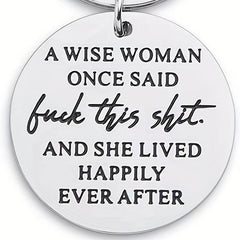 Custom Stainless Steel Keychain - Perfect Birthday & Party Gift