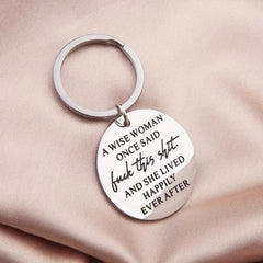 Custom Stainless Steel Keychain - Perfect Birthday & Party Gift