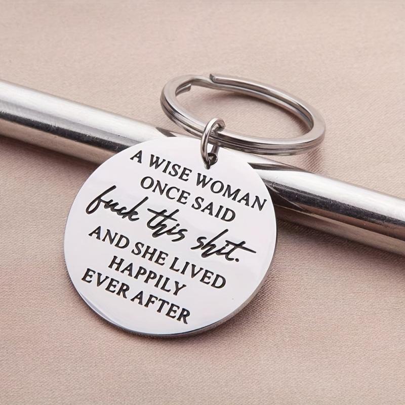 Custom Stainless Steel Keychain - Perfect Birthday & Party Gift