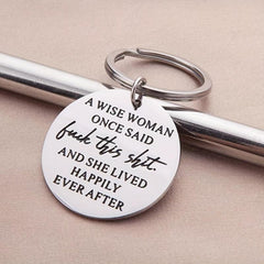 Custom Stainless Steel Keychain - Perfect Birthday & Party Gift