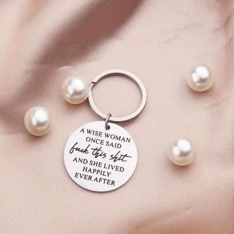 Custom Stainless Steel Keychain - Perfect Birthday & Party Gift