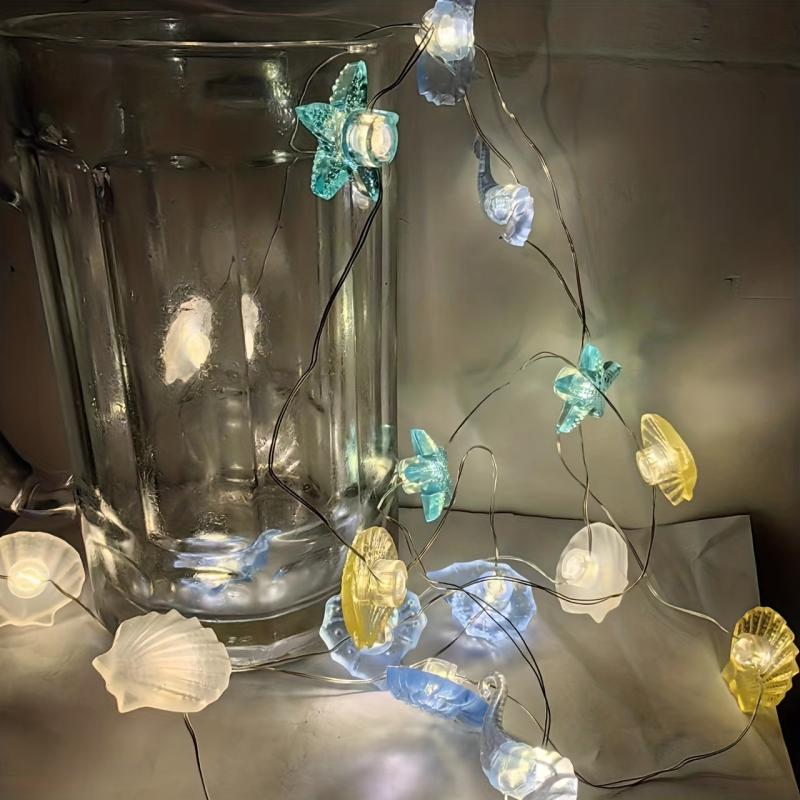 Coastal String Lights 2m 20 Lamp Summer Party Beach Decorative USB Lights