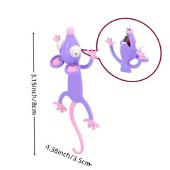 1pc 3D Bookmark 7 29cmx5 PVC Creative Funny Cat Stationery Holiday Gift