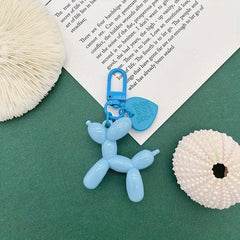 Candy Balloon Dog Acrylic Keychain Love Pendant Party Gift