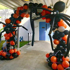 96pcs Halloween Balloon Arch Set DIY Spider Shape Party Decoration Needs