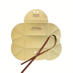 10pcs Chocolate Candy Golden Handbag Wedding Favors And Box