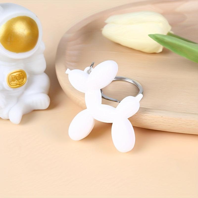 Cartoon Balloon Dog Keychain Pendant Backpack Car Pendant - Men Bag Ornament
