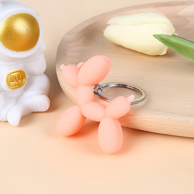 Cartoon Balloon Dog Keychain Pendant Backpack Car Pendant - Men Bag Ornament