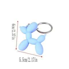 Cartoon Balloon Dog Keychain Pendant Backpack Car Pendant - Men Bag Ornament