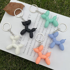 Cartoon Balloon Dog Keychain Pendant Backpack Car Pendant - Men Bag Ornament