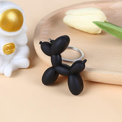Cartoon Balloon Dog Keychain Pendant Backpack Car Pendant - Men Bag Ornament