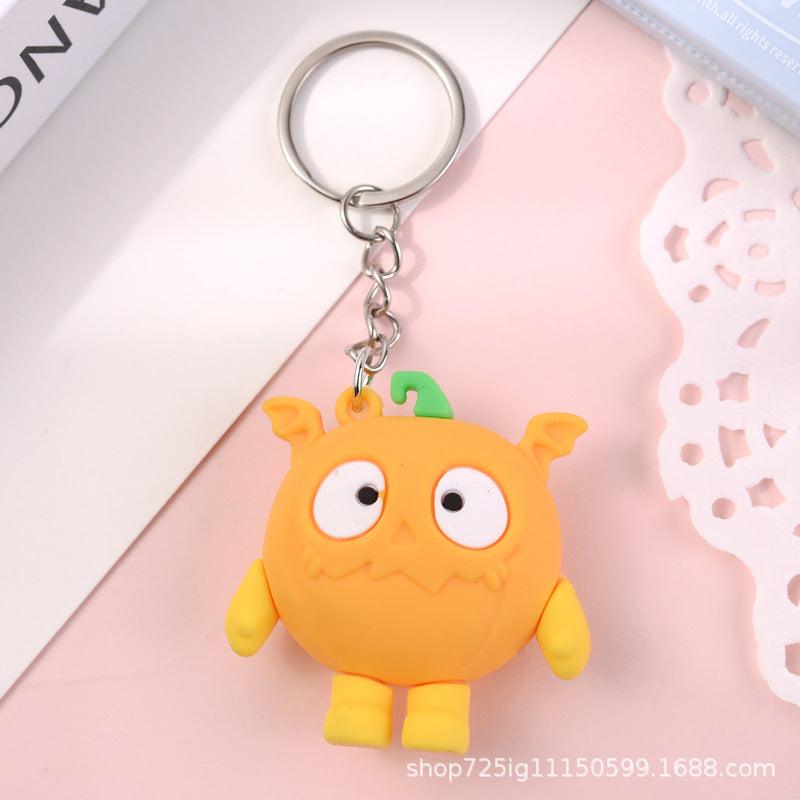 1pc Cartoon Plush Keychain Backpack Charms Cute Decoration Keyring Bag Pendants