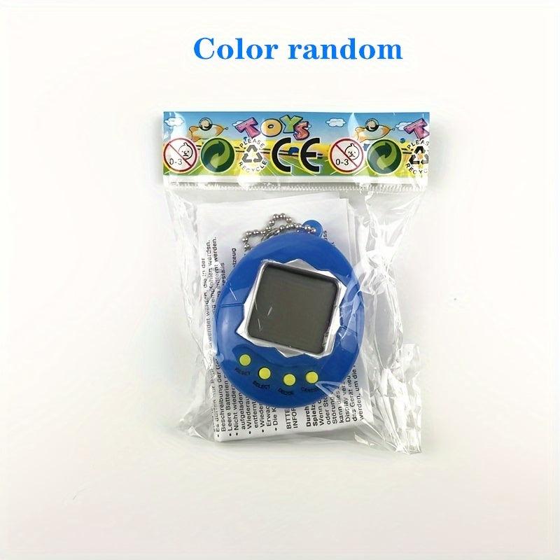 Retro Virtual Electronic Pet Key Chain Fun Handheld Game for Kids and Adults