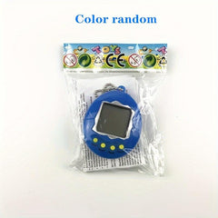 Retro Virtual Electronic Pet Key Chain Fun Handheld Game for Kids and Adults
