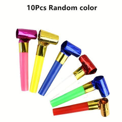 10pcs Whistling Party Noise Making Toys